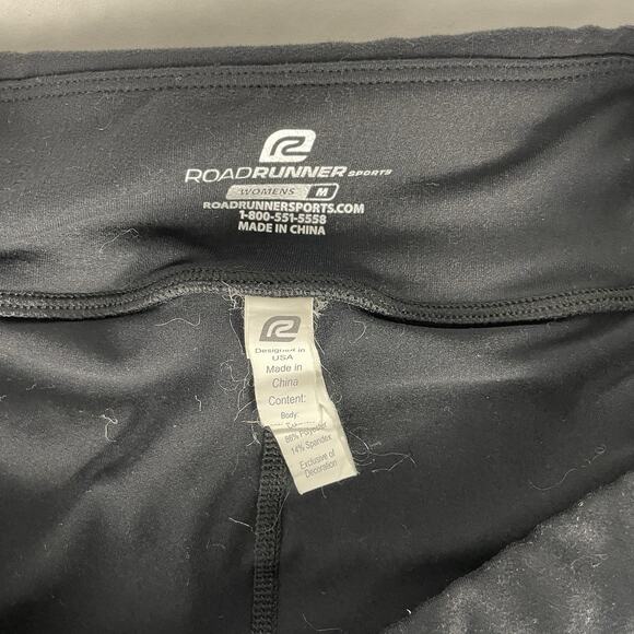 Road Runner Sports 2-in-1 Skort WIth Drawstring detail on side Black Size medium - Picture 4 of 6